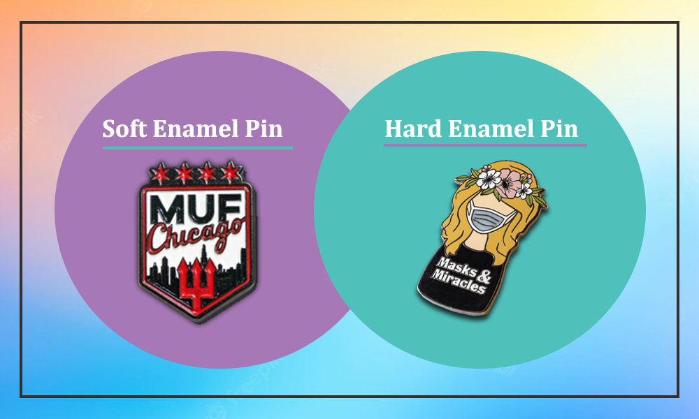 What Is The Difference Between Soft And Hard Enamel Pins