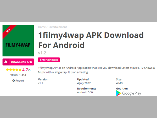 1Filmy4Wap Apk File