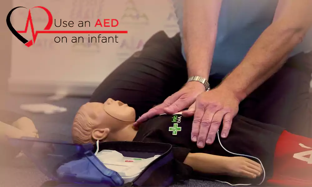 aed on an infant